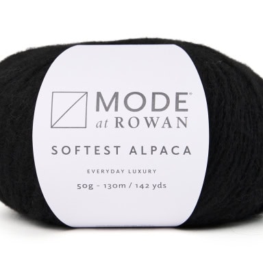 Rowan Softest Alpaca – col. 010 black