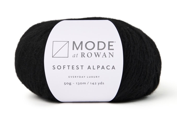 Rowan Softest Alpaca – col. 010 black Rowan Softest Alpaca – col. 010 black