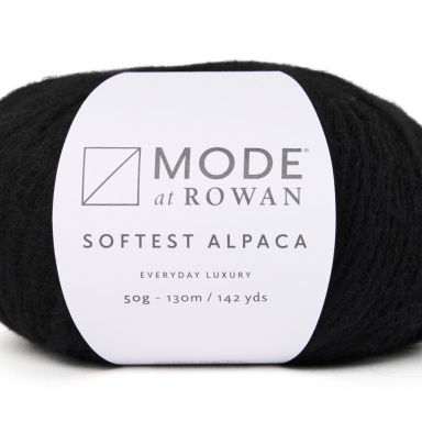 Rowan Softest Alpaca – col. 010 black