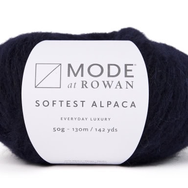 Rowan Softest Alpaca – col. 011 midnight