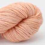 Silk Blend uni handgefärbt Apricot - Manos del Uruguay