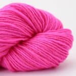 Silk Blend uni handgefärbt Shocking - Manos del Uruguay