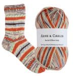 Socks & More Collection 4ply The Last Brushstroke Color - Arne & Carlos