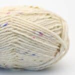 Vesterhavet White Confetti Tweed - BC Garn