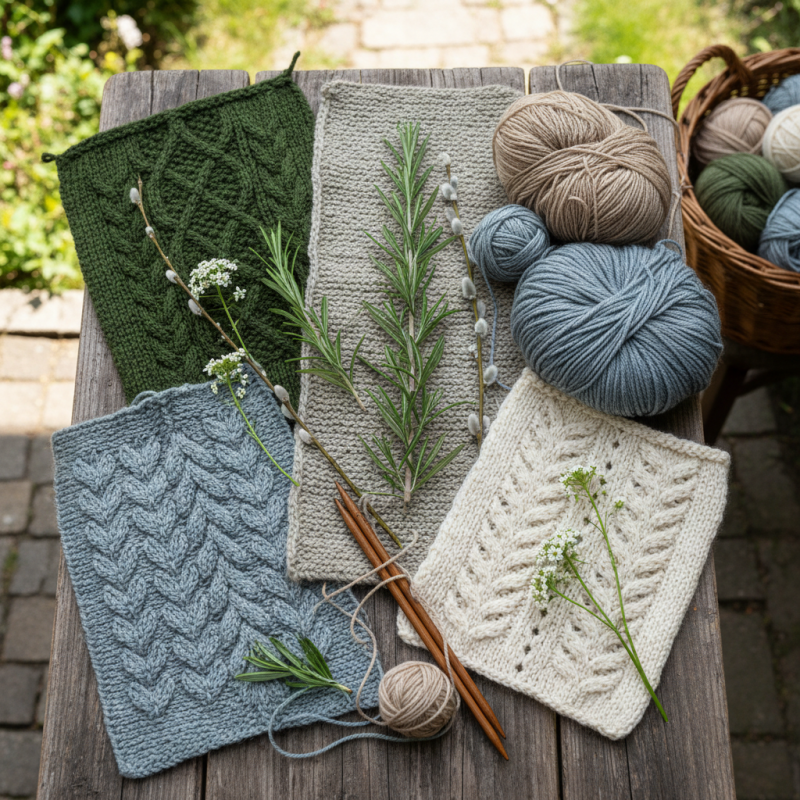 Wenn der Garten in die Maschen wandert: Herbarium